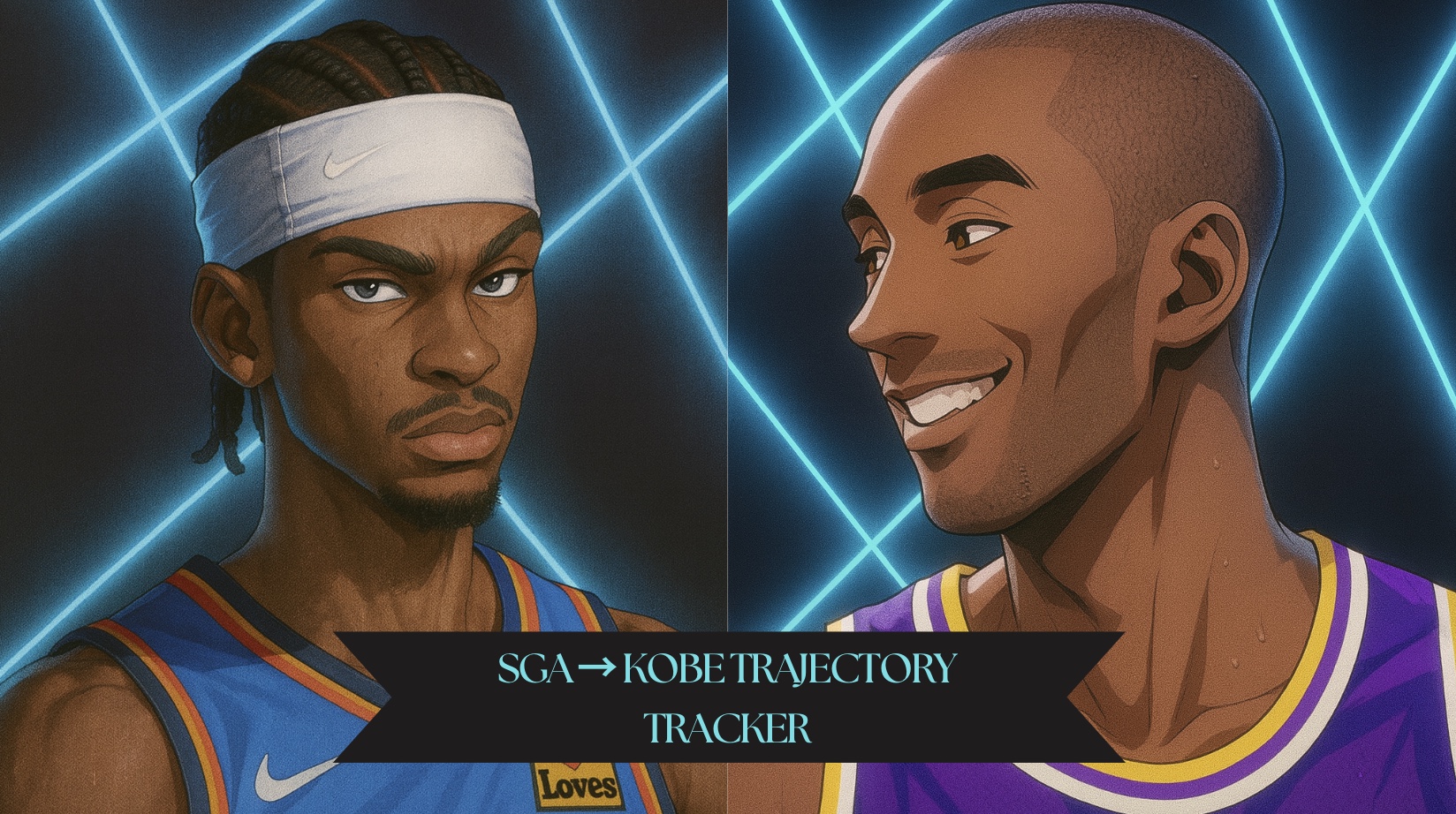 Kevin Durant silhouette with Finals MVP graphic